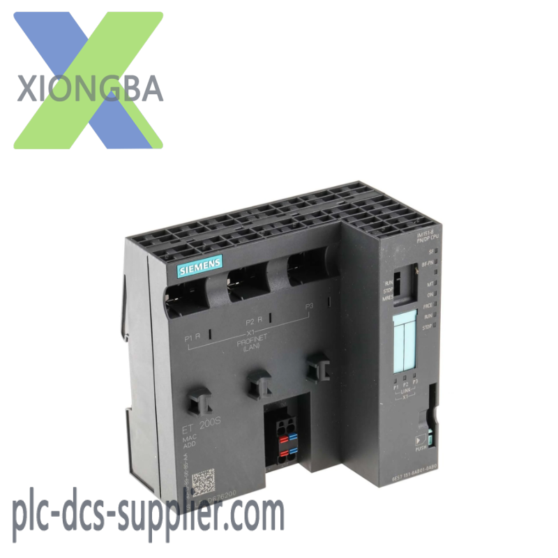 SIEMENS 6ES7151-8AB01-0AB0 ET 200S, IM151-8 PN/DP CPU