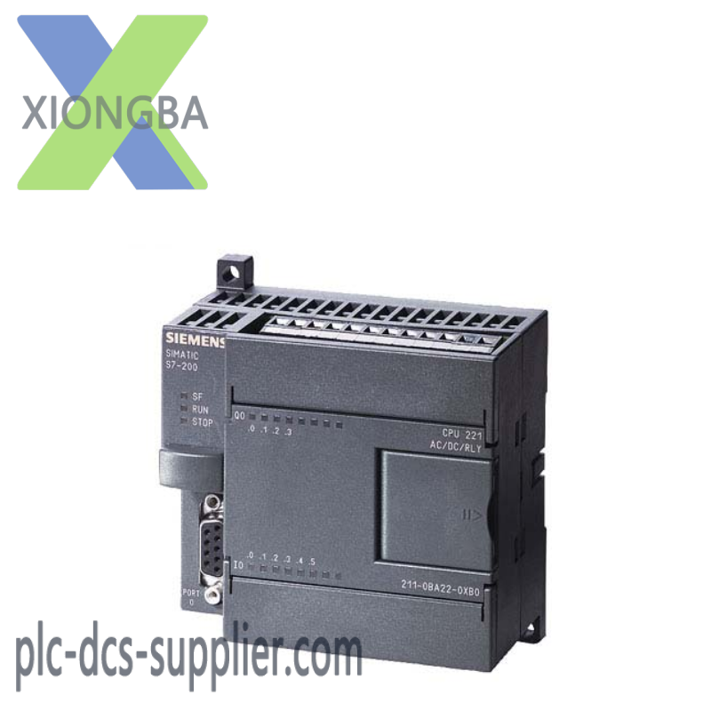 SIEMENS 6ES7211-0AA20-0XB0 CPU 221, 2kWords; DC/DC/DC