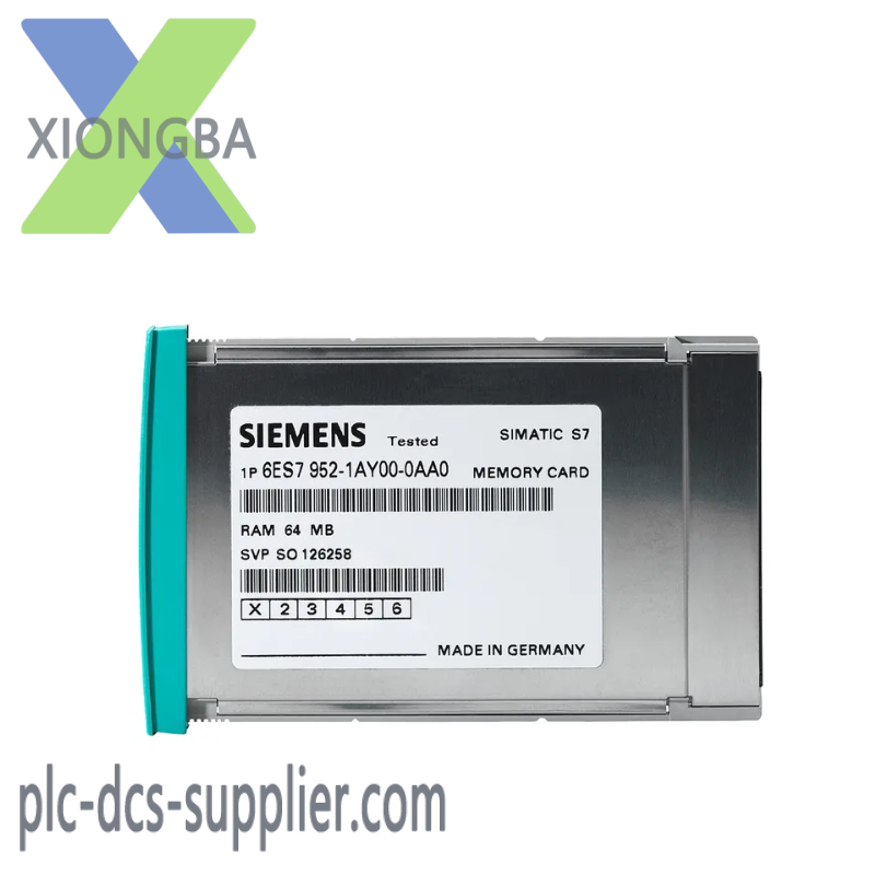 SIEMENS 6ES7952-0KF00-0AA0 SIMATIC S7, MEMORY CARD