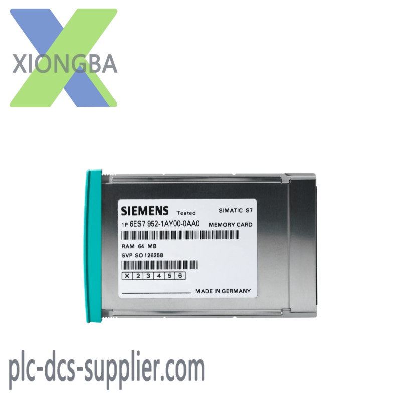 SIEMENS 6ES7952-1AH00-0AA0 RAM MEMORY CARD