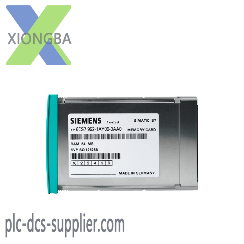 SIEMENS 6ES7952-1AL00-0AA0 RAM MEMORY CARD