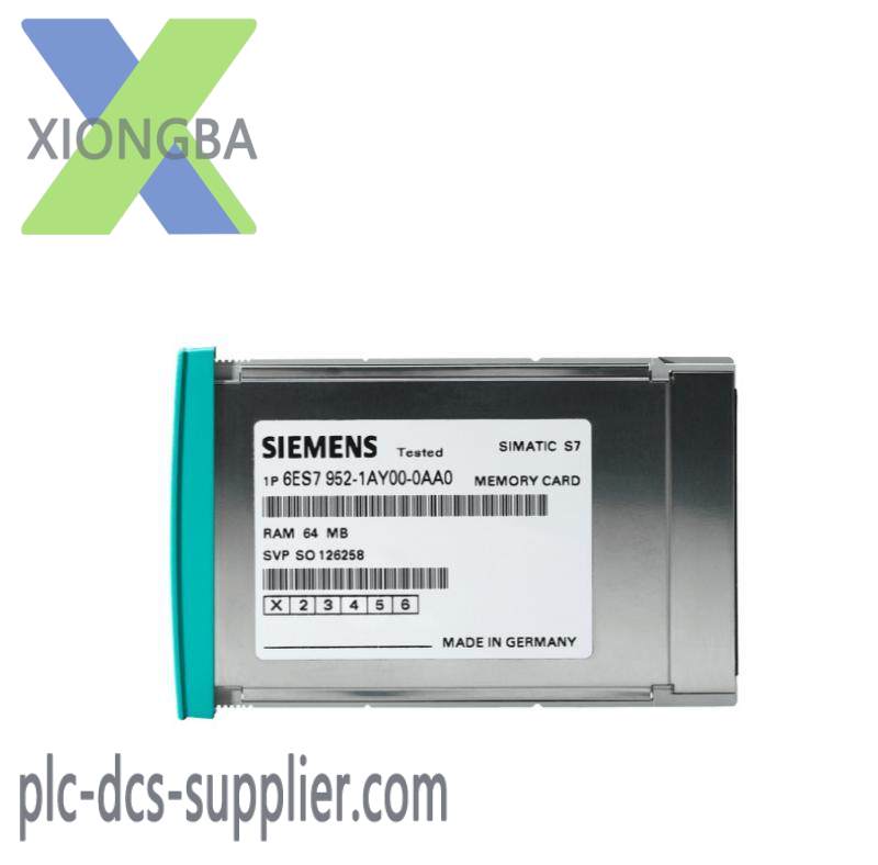 SIEMENS 6ES7952-1AP00-0AA0 RAM Memory Card