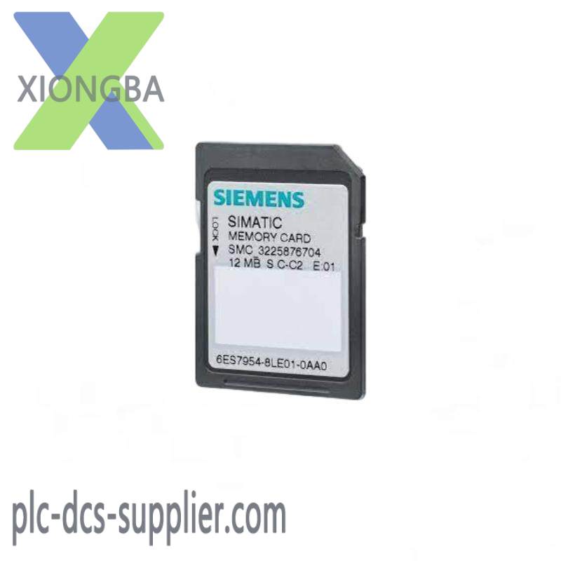 SIEMENS 6ES7954-8LE03-0AA0 Flash Memory Card