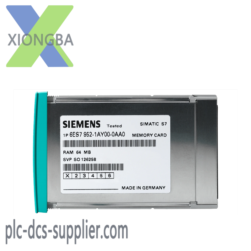 SIEMENS 6ES7 952-1AL00-0AA0 SIMATIC S7, RAM MEMORY CARD