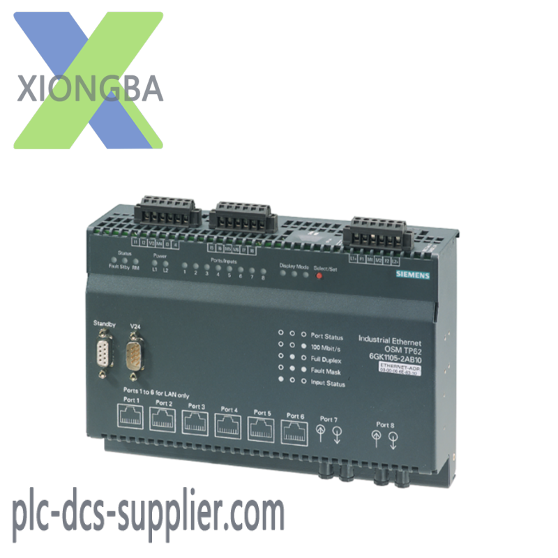 SIEMENS 6GK1 105-2AB10 digital inputs redundant