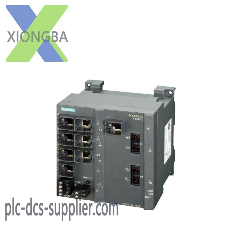 SIEMENS 6GK5308-2FL10-2AA3 MANAGED PLUS IE SWITCH