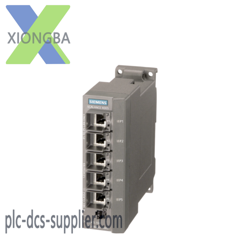 SIEMENS 6GK5 005-0BA00-1AA3 SCALANCE X005