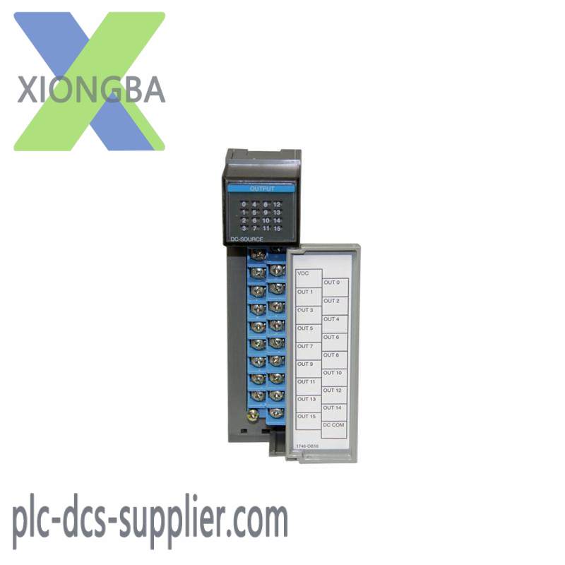 AB 1746-OB16 I/O MODULE
