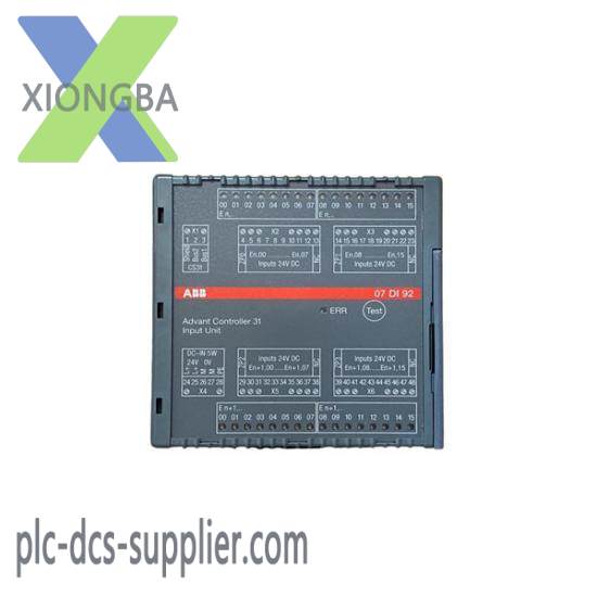 ABB 07DI92 WT92 GJR5252400R4101 Digital I/O module