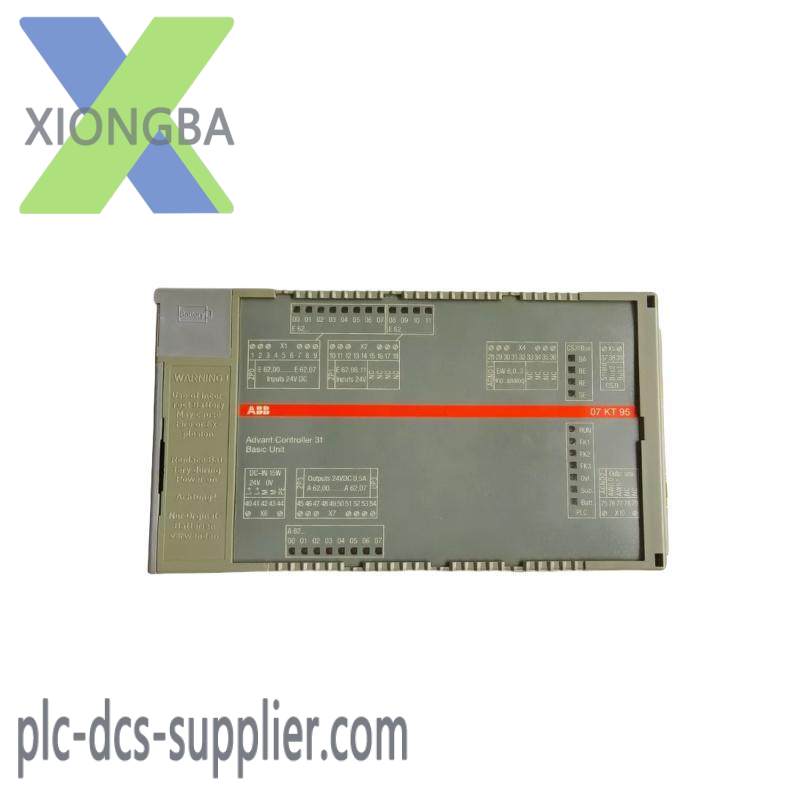 ABB 07KT95 Advant OCS 07 KT 95 Control Unit