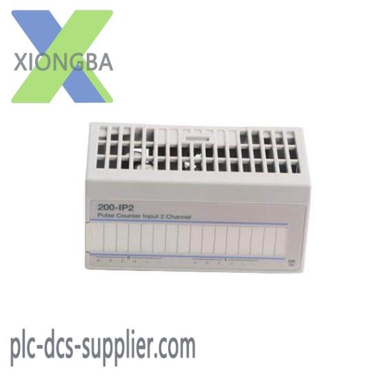 ABB 200IP2 200-IP2 2 Pulse Counter Input Module