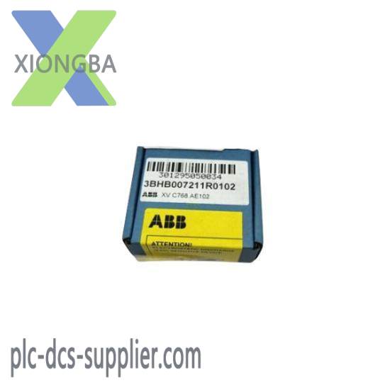 ABB 3BHB007211R0101 ;XVC768AE101 Control Board