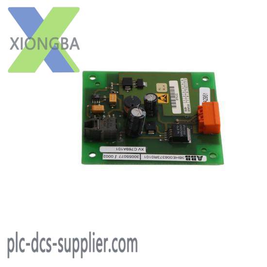 ABB 3BHE006373R0101 ;XVC769AE101 Control Board