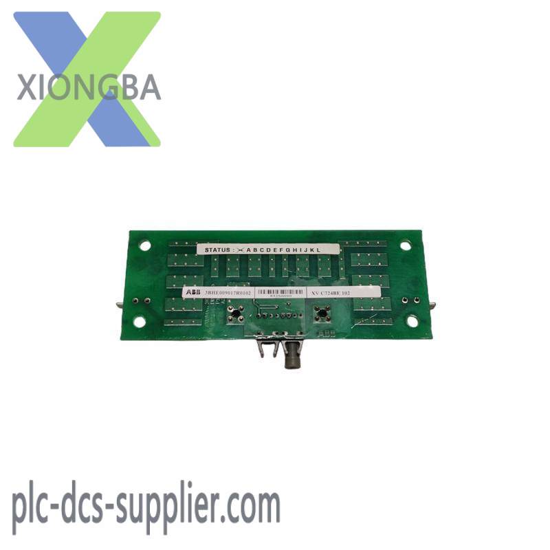 ABB 3BHE009017R0102 ;XVC724BE102 Vlscd-board