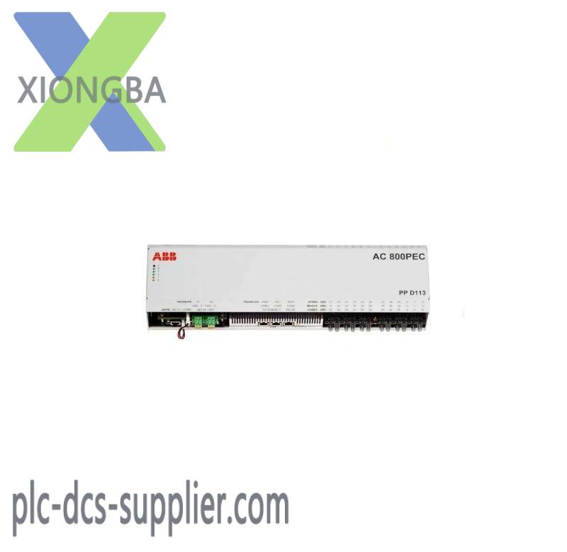 ABB 3BHE023784R2530 PP D113 B01-25-111000 controller