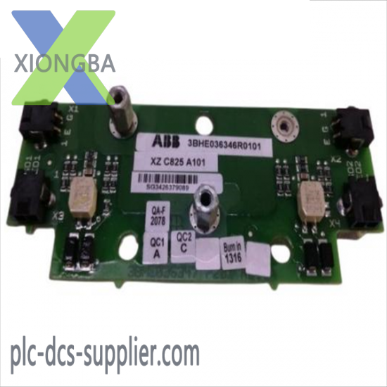 ABB 3BHE036346R0101 XZ C825 A101 Card