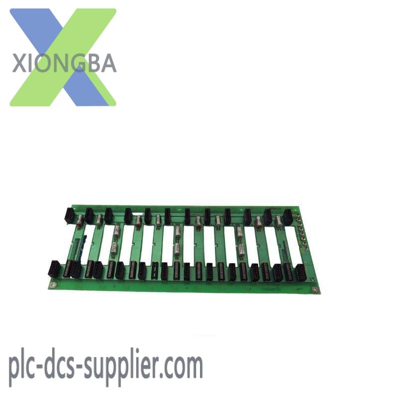 ABB 6632003A1 Slot Printed Circuit Board Backplane