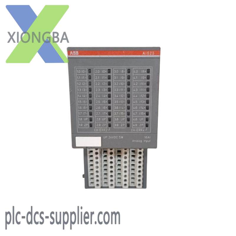 ABB AI523 16 channel analog input module