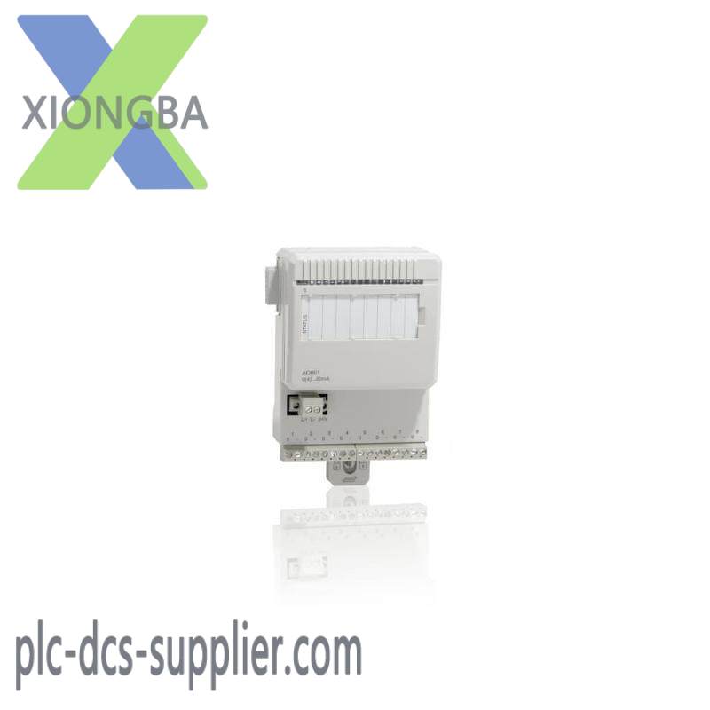 ABB AO801 3BSE020514R1 AO801 Analog output 8 ch