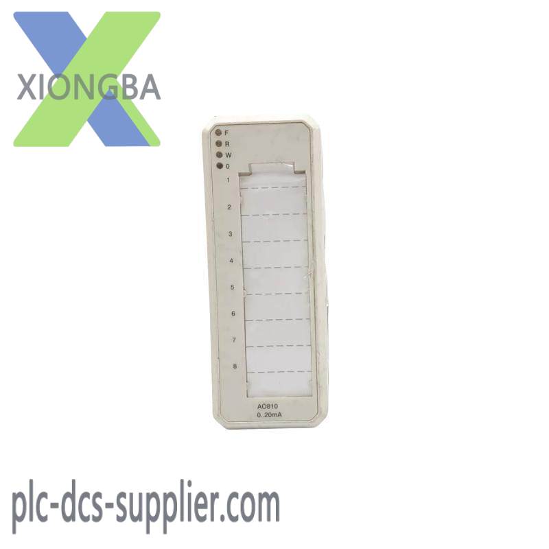 ABB AO810 Analog output 1x8 ch