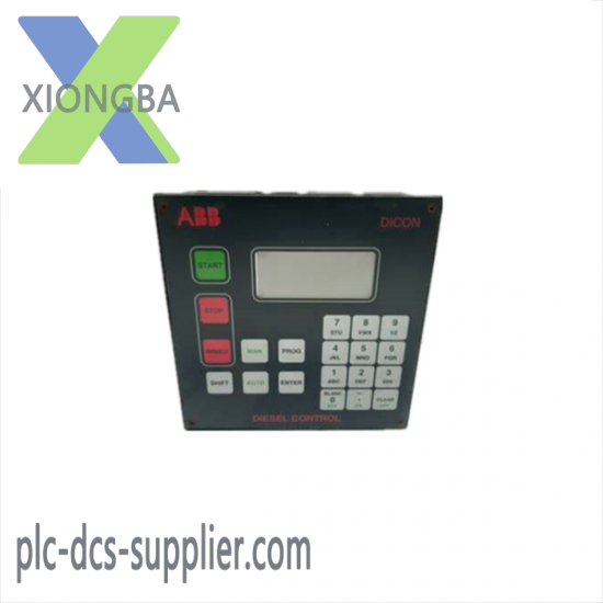 ABB CMA112 Diesel Control Display Panel