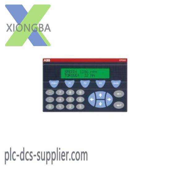 ABB CP502/RS232 Control Panel