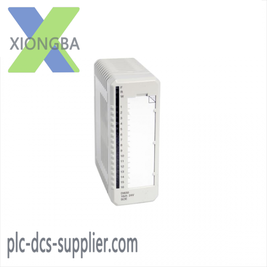 ABB DI830 3BSE013210R1 Digital Input 24V SOE 16 ch