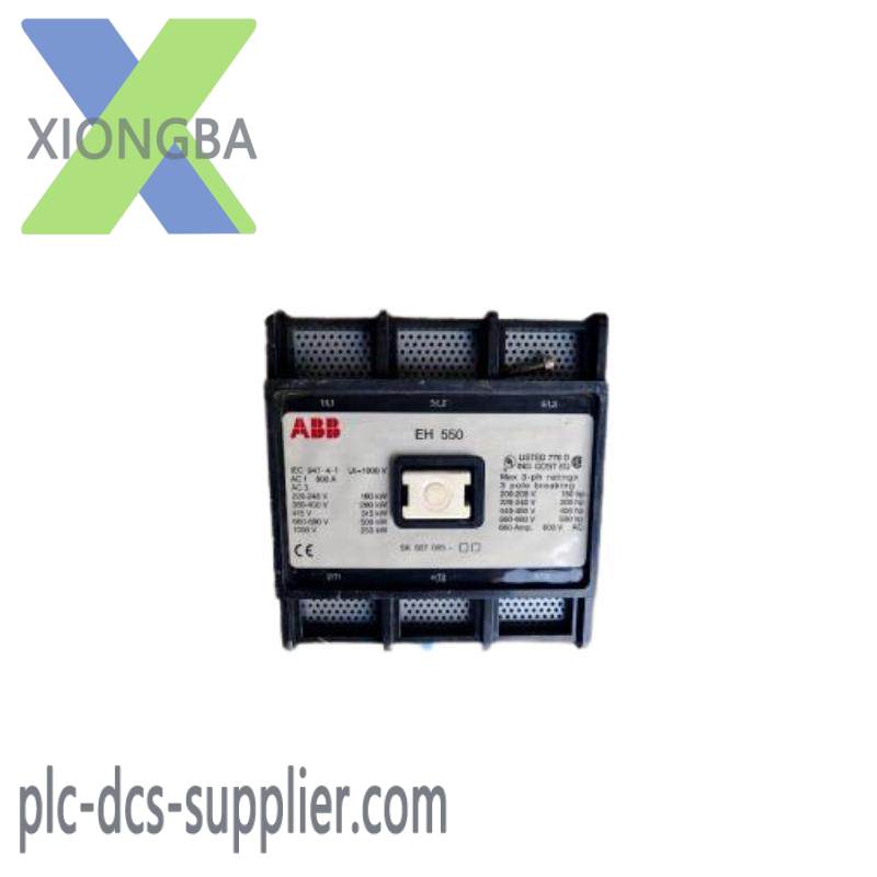 ABB EH550G 3P CONT.110VDC W/RECT.120V