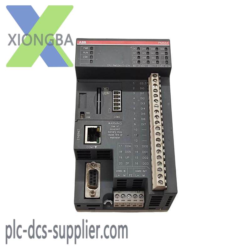 ABB PM554-T-ETH A0 PLC Automation CPU