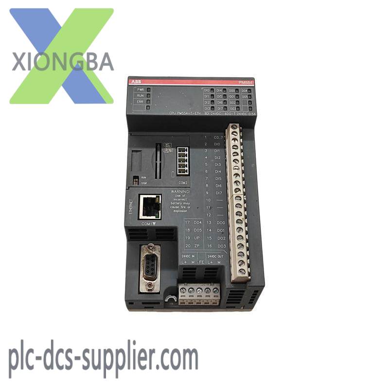 ABB PM564-R-ETH-AC A0 PLC Central Processing Unit
