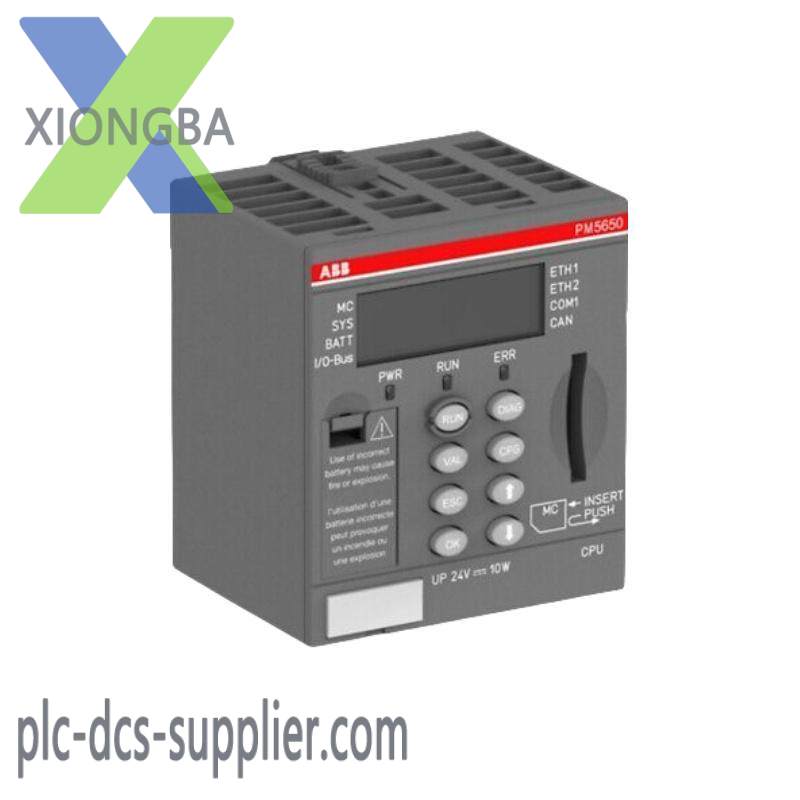 ABB PM5650-2ETH Central Processing Unit Module