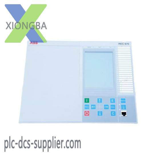 ABB REC670 1MRK000008-NB Bay Control Display