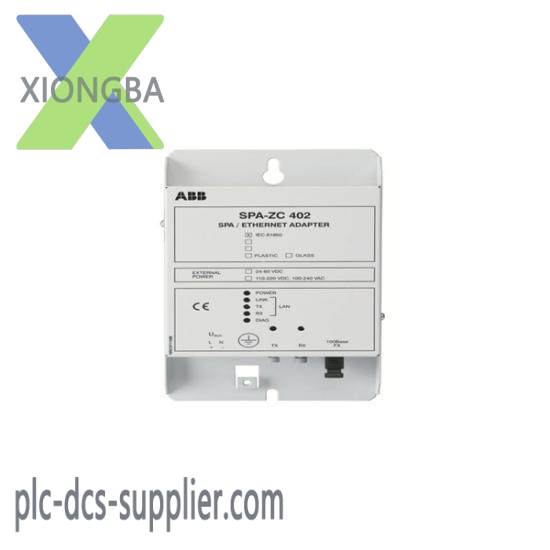 ABB SPA-ZC 402 ethernet adapter