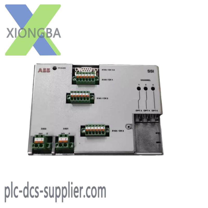ABB XF D213 A 3BHE028122R0001 SSI Speed Sensor Interface