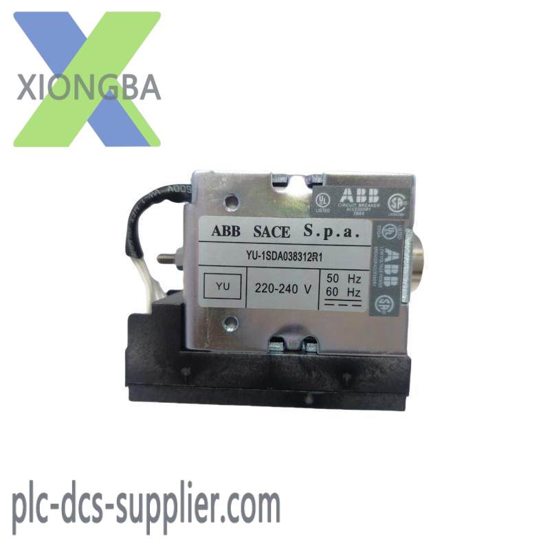 ABB YU-1SDA038312R1 UNDER VOLTAGE RELEASE