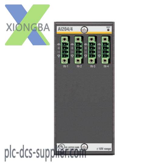 AI2044 Analog Input Module Bachmann