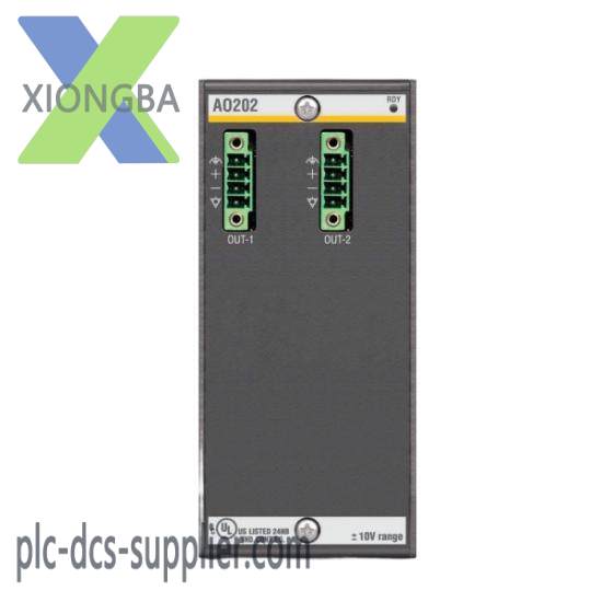 AO202  Analog Output Module  Bachmann