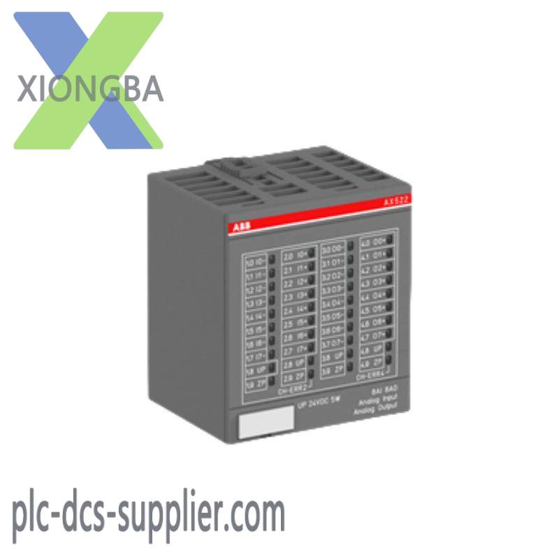 ABB AX522 8AI/8AO Power supply module
