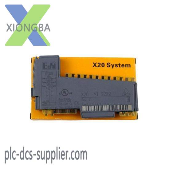 B&R X20AT4222 input module