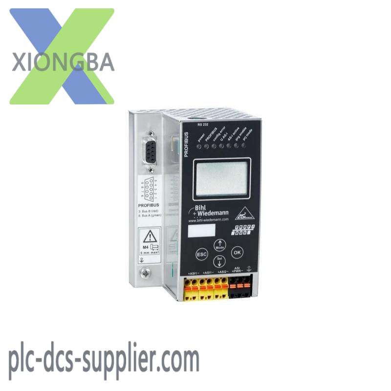 B+W BWU1569 AS-i 3.0 PROFIBUS Gateway in Stainless Steel, 2 masters