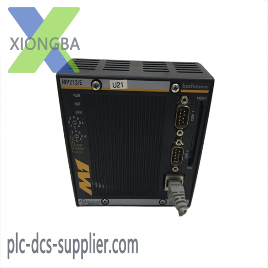 Bachmann MP213/E CPU Module