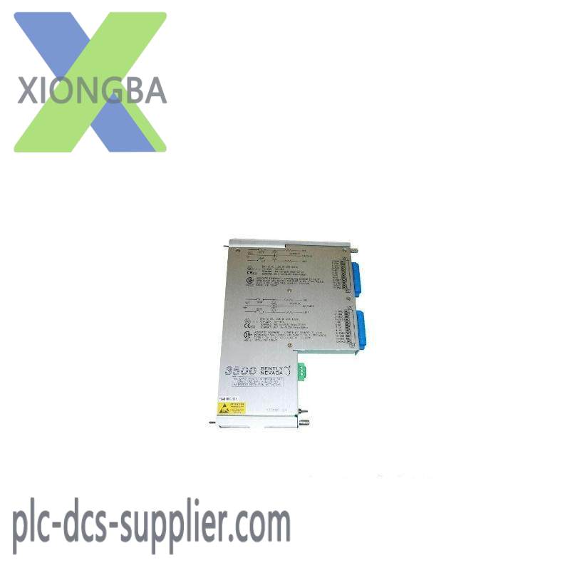Bently Nevada 135489-02 I/O Module With Internal Barriers And Internal Terminations