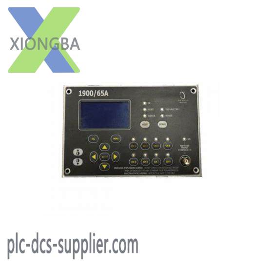 Bently Nevada 1900/65A-01-00-01-01-00 General Purpose Equipment Monitor