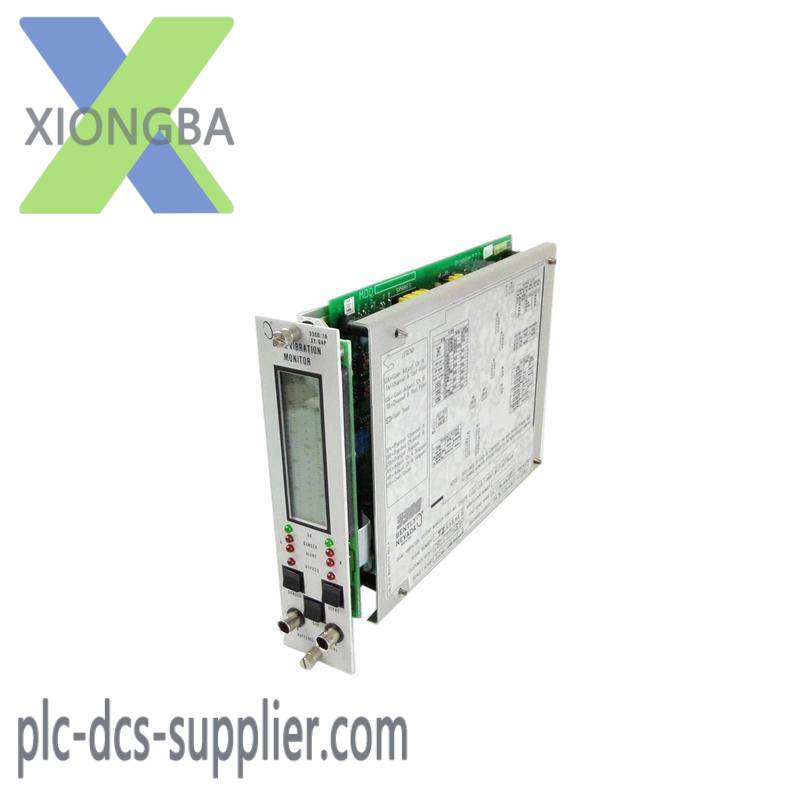 Bently Nevada 3300/16 Dual Vibration Monitor Module