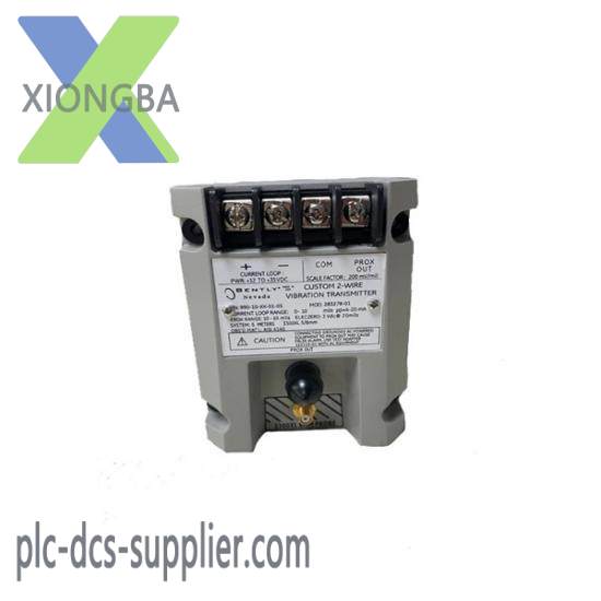 Bently Nevada 990-08-XX-01-00 2-Wire Vibration Transmitter