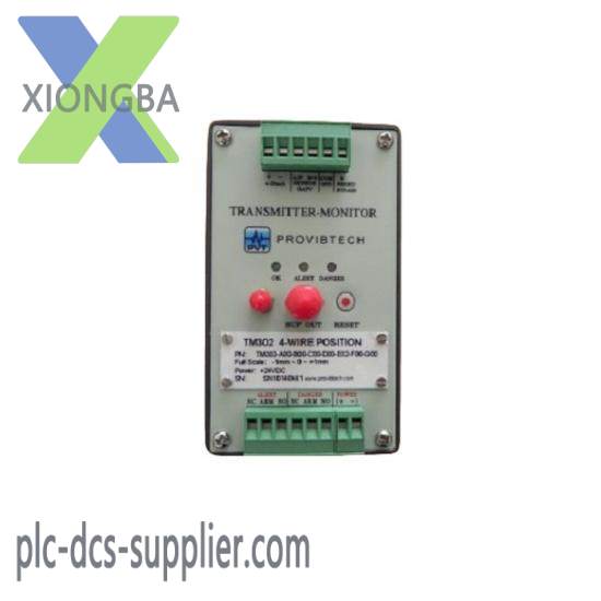 Bently Nevada TM302-A00-B00-C00-D00-E00-F00-G00 Vibration Monitoring