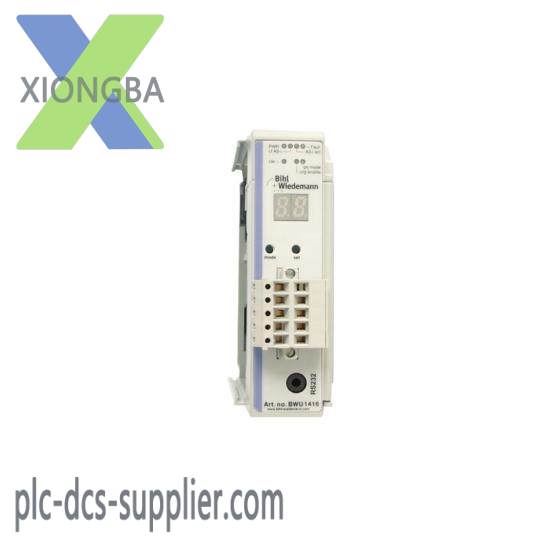 BIH2+WIEDERMANN BWU1840 BWU1416 AS-Interface Master/Scanner Module