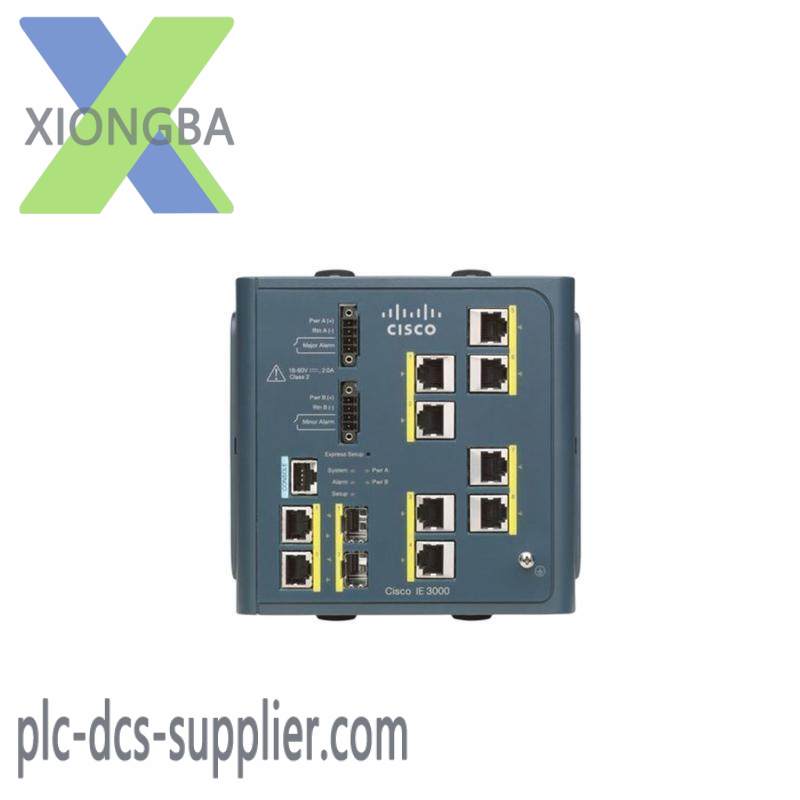 CISCO IE-3000-8TC INDUSTRIAL ETHERNET SWITCH