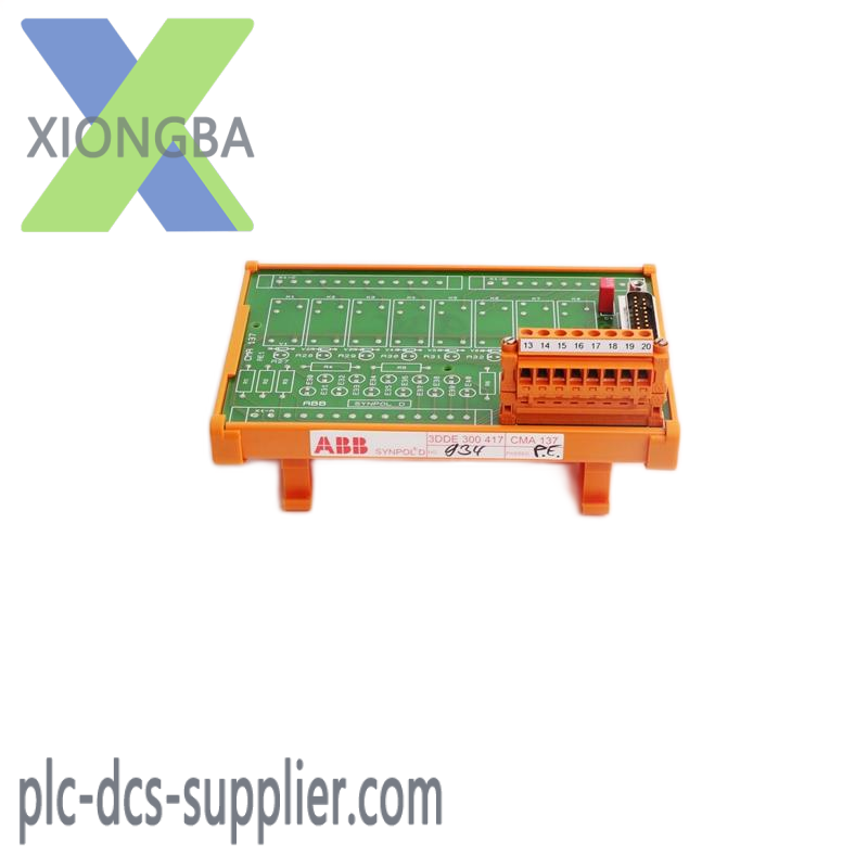 ABB CMA137 3DDE300417 Connection Module