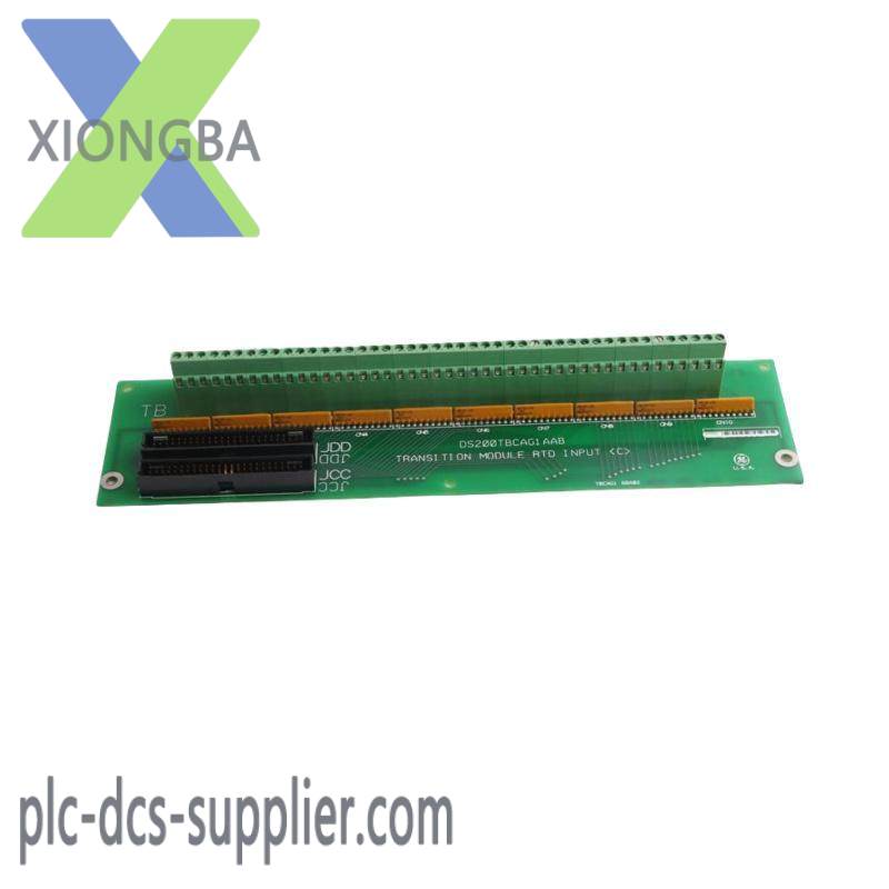 GE DS200TBCAG1AAB Analog I/O Terminal Board